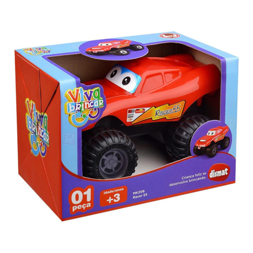 Carrinho de Brinquedo Racer 55 Carro de Corrida Brinquedo Infantil MK206 no  Shoptime