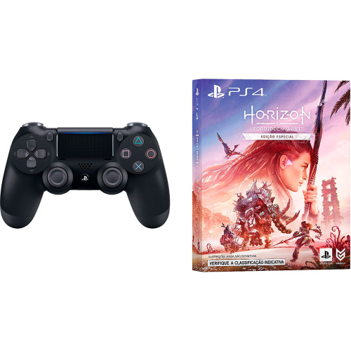 Console Playstation 5 + Game Horizon Forbidden West + Headset Sem