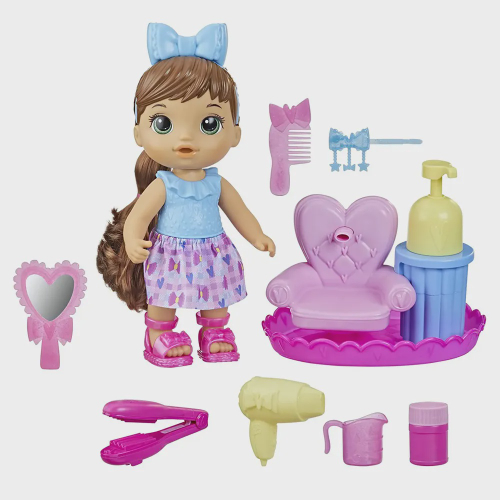 Boneca Para Maquiagem e Penteado Sparkle Girlz Morena - dtc em Promoção na  Americanas