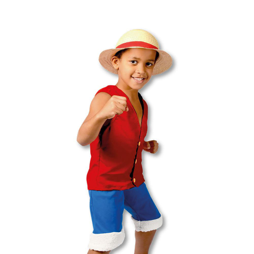 Fantasia Infantil Anime Monkey d. Luffy One Piece - Elka em Promoção na  Americanas