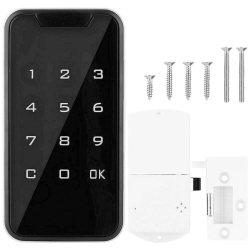 Fechadura de porta eletrônica digital inteligente eletrônica, imprensa digital, senha, teclado sem chave é boa?