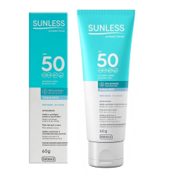 Protetor Solar Facial fps 50 Sunless Toque Seco 60g é boa?