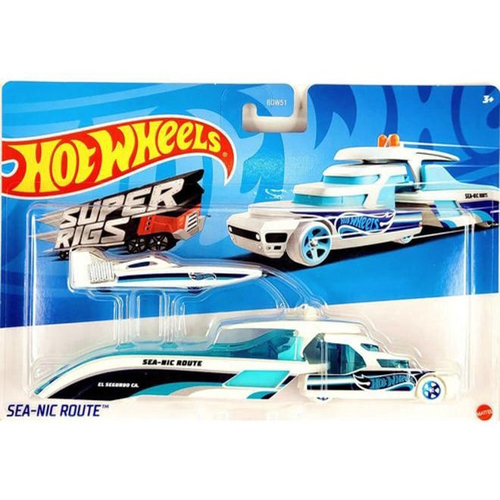 Hot Wheels Monster Truck 1:24 Escala Veículo Twin Mill com rodas gigantes  para crianças de 3 a 8 anos de idade, grande presente, caminhões de