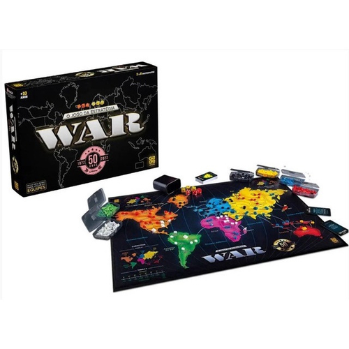 Jogo War 50 Anos - Grow 03000 em Promoção na Americanas