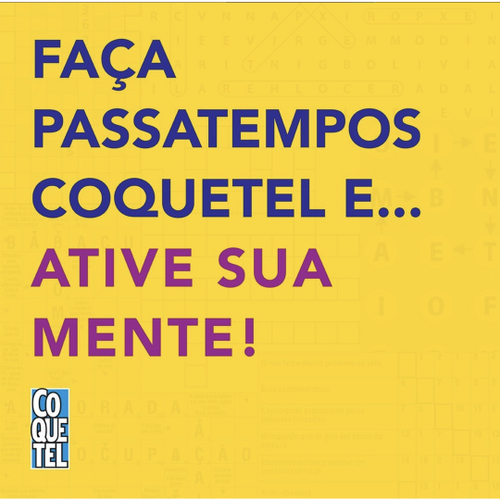 Livro De Passatempos Coquetel Caça Palavras Nível Fácil em Promoção na  Americanas