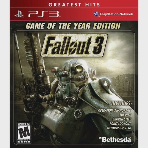 Jogo Novo Lacrado Fallout 3 Game Of The Year Edition Pc em