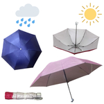 Sombrinha Guarda Chuva Resistente c/ Proteção uv Sol e Chuva Compacto