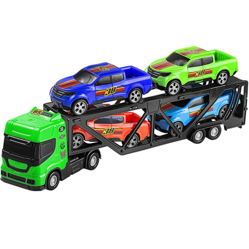 Brinquedo Infantil Caminhão Mini Truck Cegonha Cegonheira