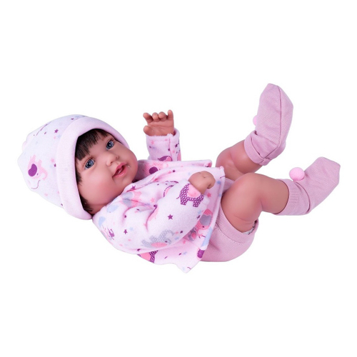 Boneca Bebê Reborn Anny Doll Menina Shorts e Blusa Cotiplas no Shoptime