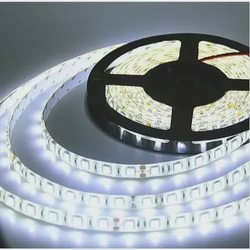 Fita Led 5050 Ip65 14,4w/m Dc12v Cor 6000k Branco 5metros Menor preço em Fita Led 5050 Ip65 14,4w/m Dc12v Cor 6000k Branco 5metros