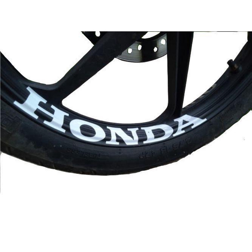 Adesivos Filete Moto Roda Honda Fan 160 2018/ Azul Refletivo