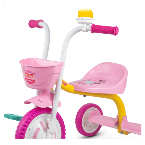 Triciclo Motoca Infantil 3 Rodas Alumínio Até 21kg Rosa You 3 Girl Nathor