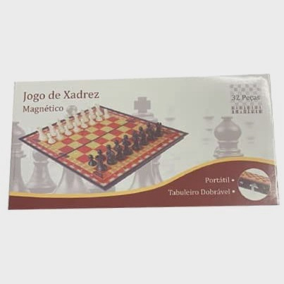 Jogo de Xadrez Magnético