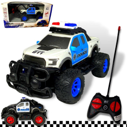 Carrinho Controle Remoto 4x4 8 Funções Horizontal Giro 360º CAR509A