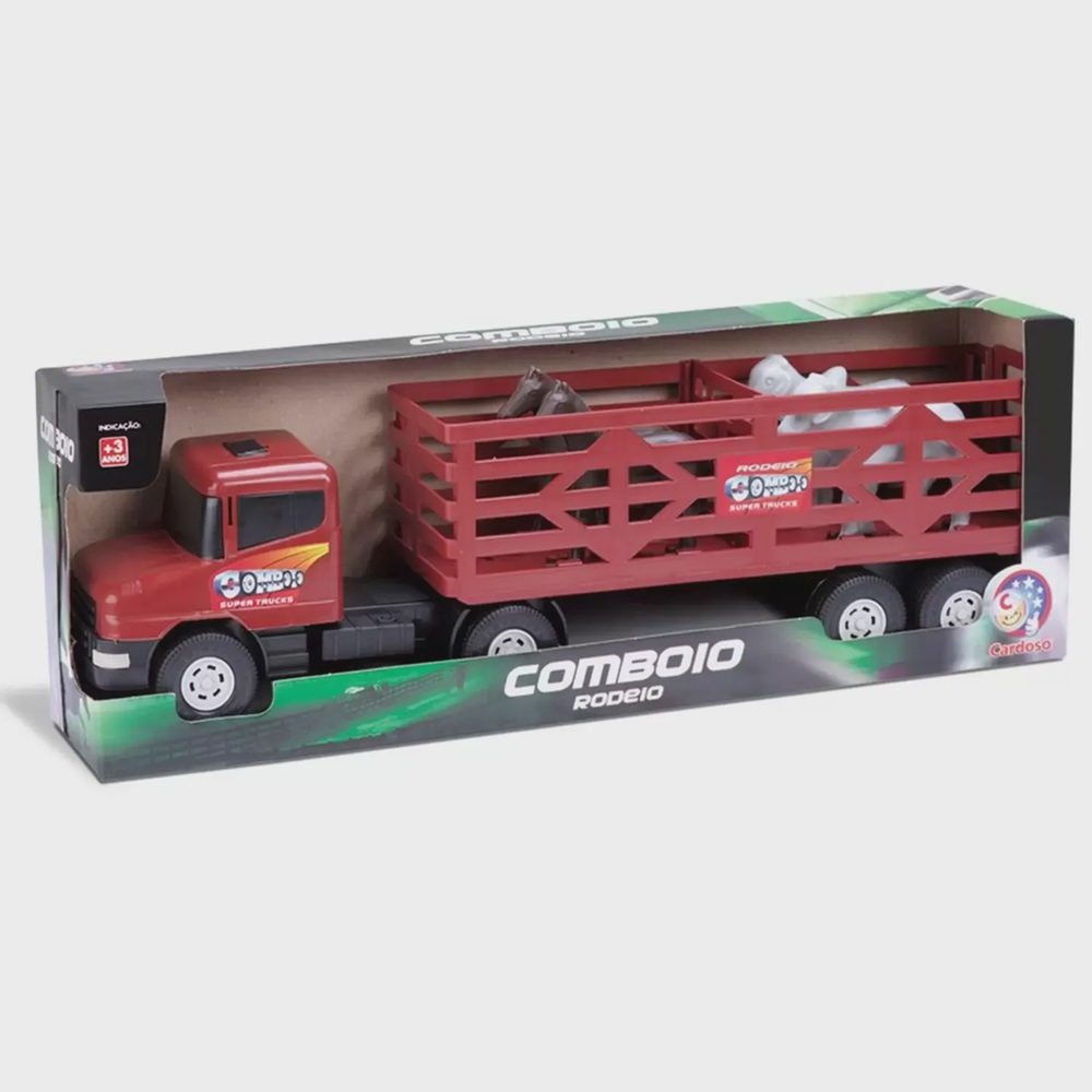 Brinquedo Carreta Comboio Rodeio 9047 - Cardoso