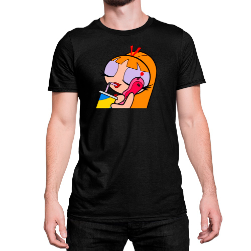 Camiseta Camisa Menina Super Poderosa Desenho Menina Kids