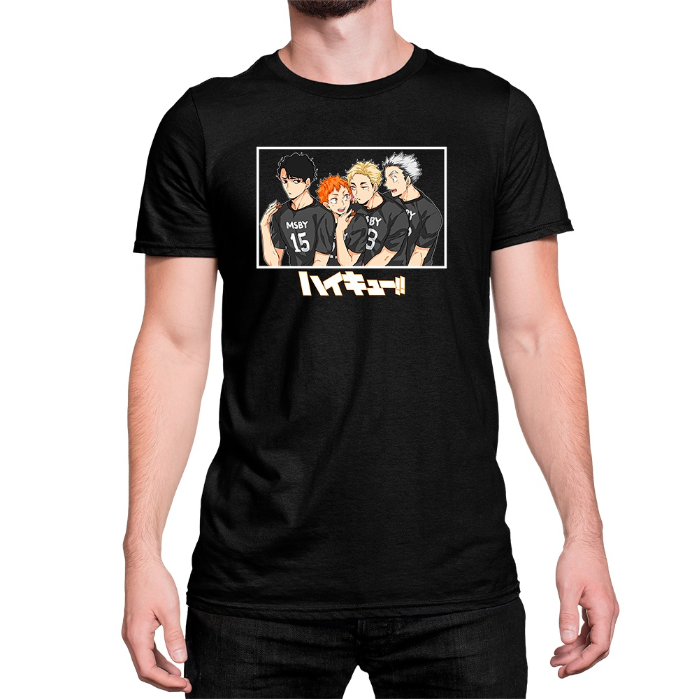 Camiseta Haikyu Vôlei Anime Mangá Desenho 1217 no Shoptime