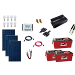 Kit Gerador de Energia Solar Off Grid 450Wp