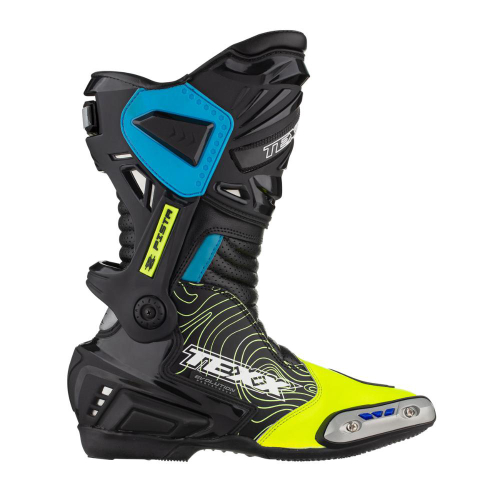 Bota Moto Couro Cano Longo Pista Motociclista Esportiva Texx em