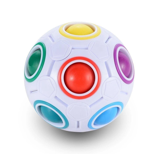 Bola de quebra-cabeça Rainbow Magic Ball Cube Fidget Sensorial