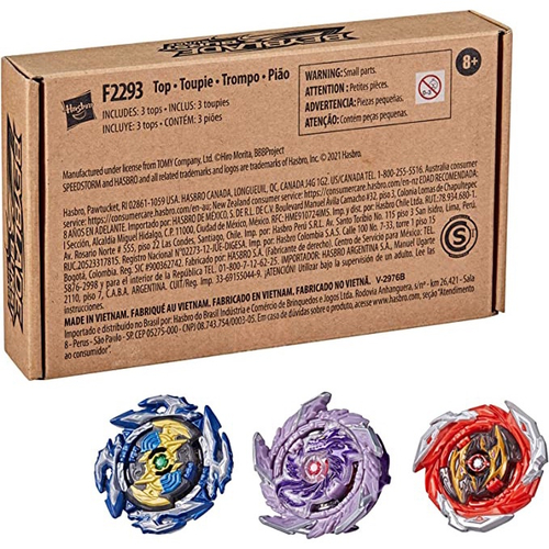 Jogo Pião Beyblade Pro, Kit com Pião e Lançador Perfect Phoenix