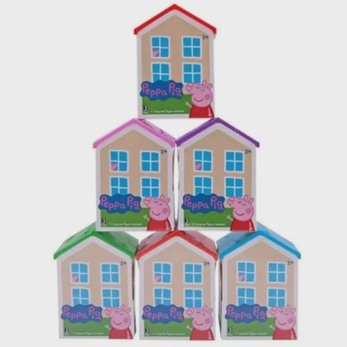 Casa da Peppa Pig Brinquedos Surpresas Casinha Familia em Português House 