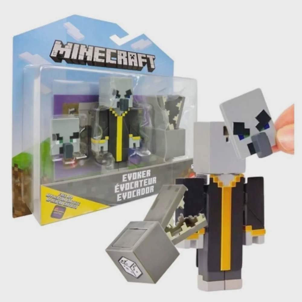 Boneco Articulado - Minecraft Evocador - Mattel