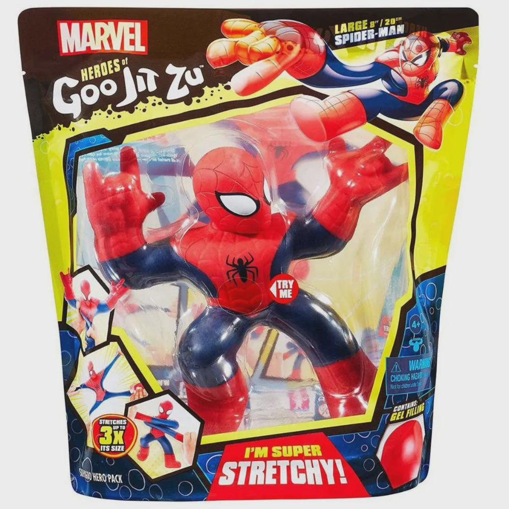 Boneco Elástico que Estica Miles Morales - Goo Jit Zu Marvel - Escorrega o  Preço