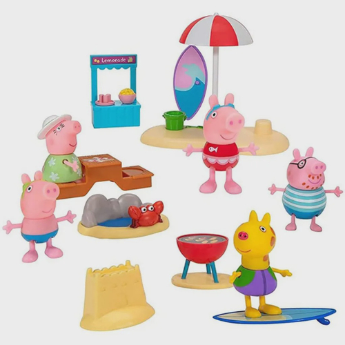 Playset com Mini Figuras - Casa da Peppa - Sala de Estar - Peppa Pig -  Sunny - superlegalbrinquedos