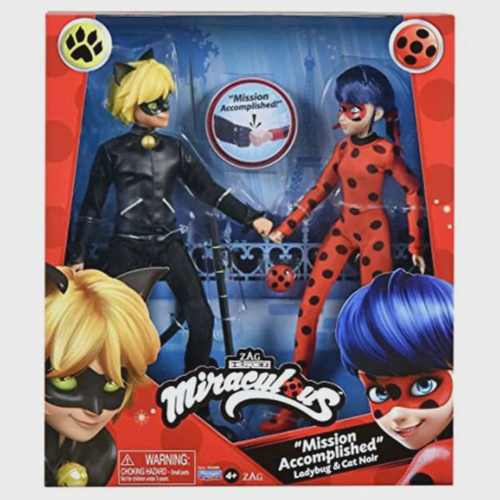 Kit Bonecos Baby Brink: Ladybug + Cat Noir + Marinette em Promoção na  Americanas