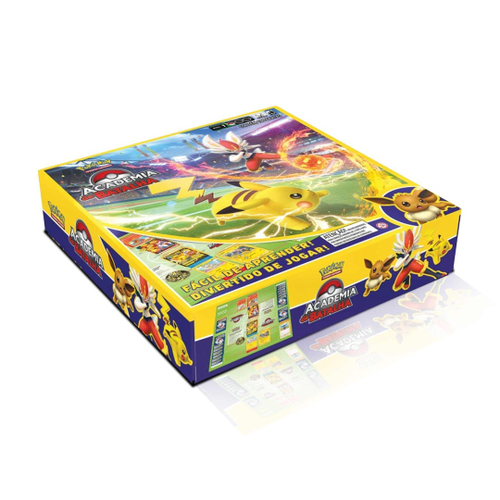 Super Box Colecionável Pokemon Meowth Original Copag em Promoção na  Americanas