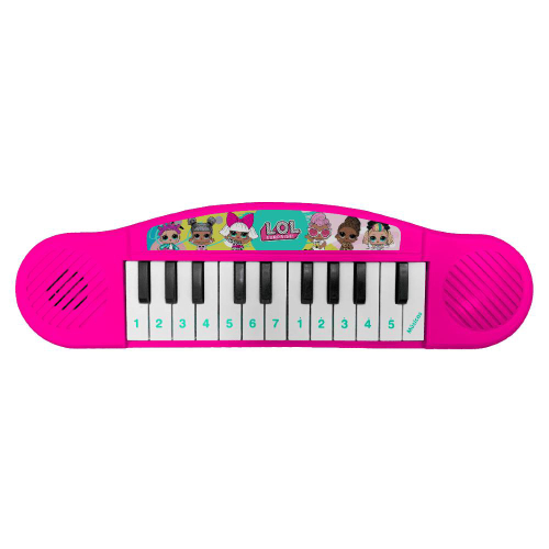 Piano Infantil com Luzes - LOL Surprise - Teclado Musical - Candide