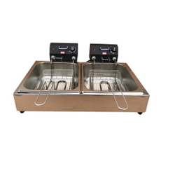 Fritadeira Elétrica 10 litros 2 cubas Profissional Menor preço em Fritadeira Elétrica 10 litros 2 cubas Profissional