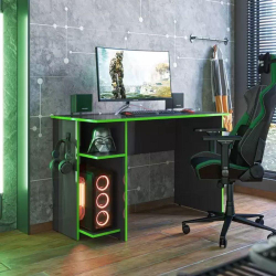 Mesa Gamer E Escrtorio Monster Preto Fosco/ Verde - Qmovi é boa?