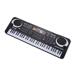 Teclado De Piano Instrumento Musical Infantil De 61 Teclas