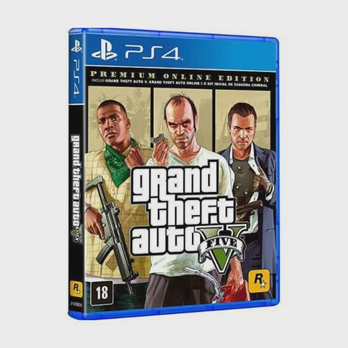 Grand Theft Auto V Premium Online Edition Gta V Ps4 em Promoção na  Americanas