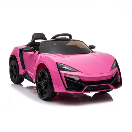 Carro elétrico infantil rosa 2 lugares