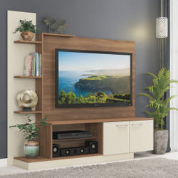 Estante Home para TV até 55 Polegadas com Nichos 2 Portas Havana Fellicci é boa?