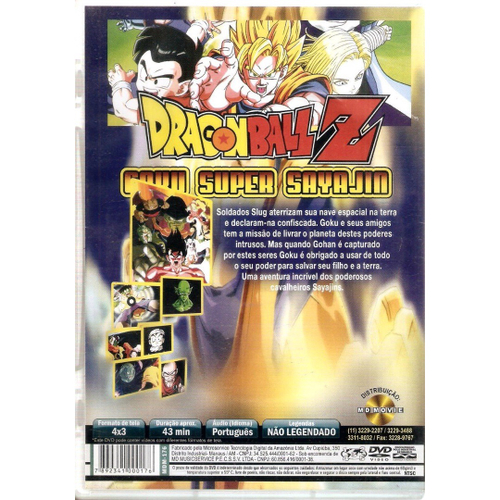 DVD - Dragon Ball Z - Goku Super Sayajin