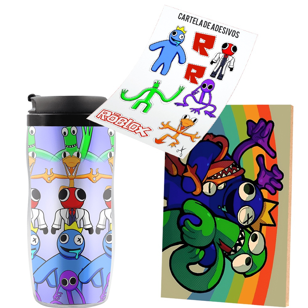 Caneca Rainbow Friends - Roblox - Games e Jogos - Cerâmica