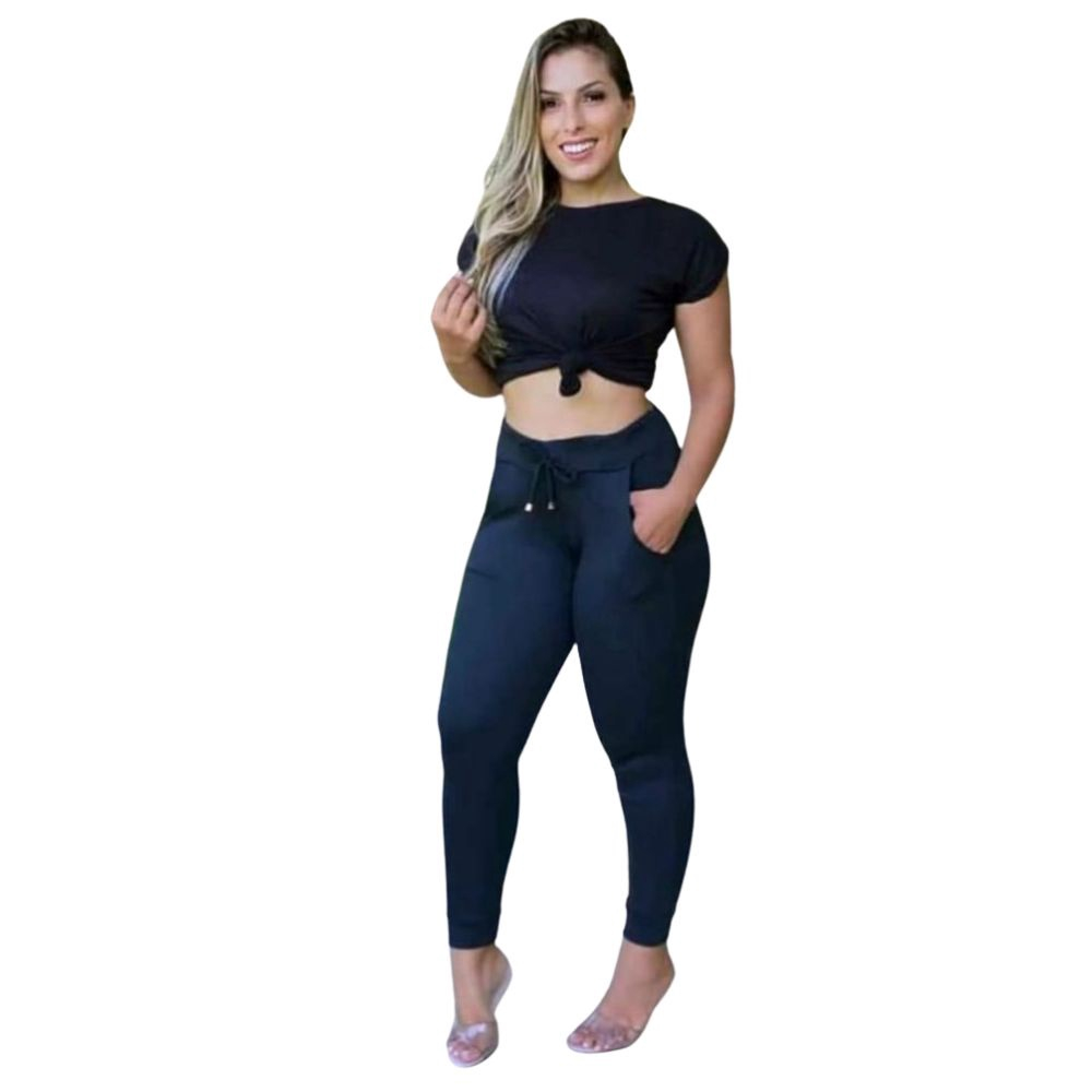 Calça ribana hot sale feminina atacado