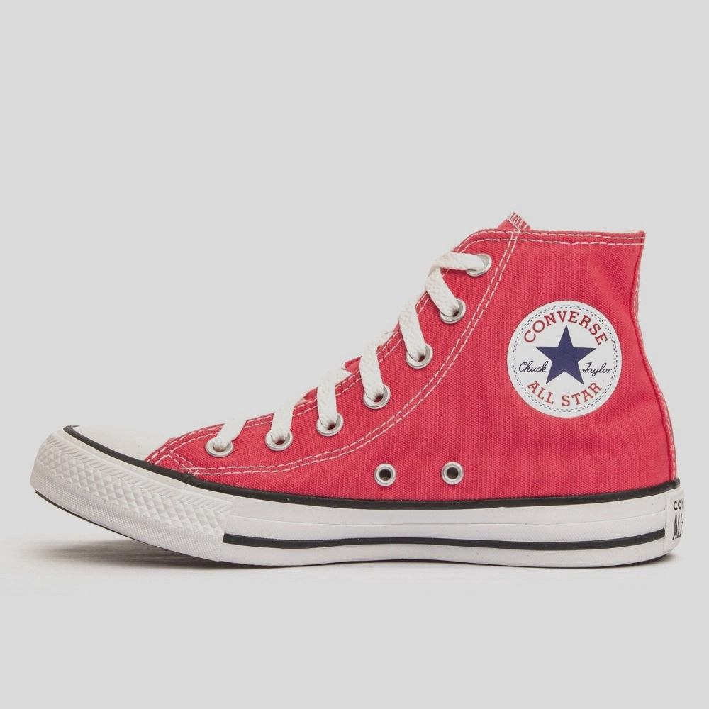 All star alto store vermelho