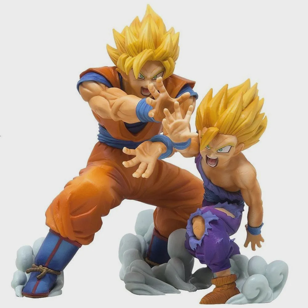 BONECOS - GOKU E GOHAN