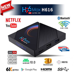 H96 max H616 Android 10.0 6K Smart TV caixa 2.4G 5.0G wifi Google Player - 4 gb + 64 gb é boa?