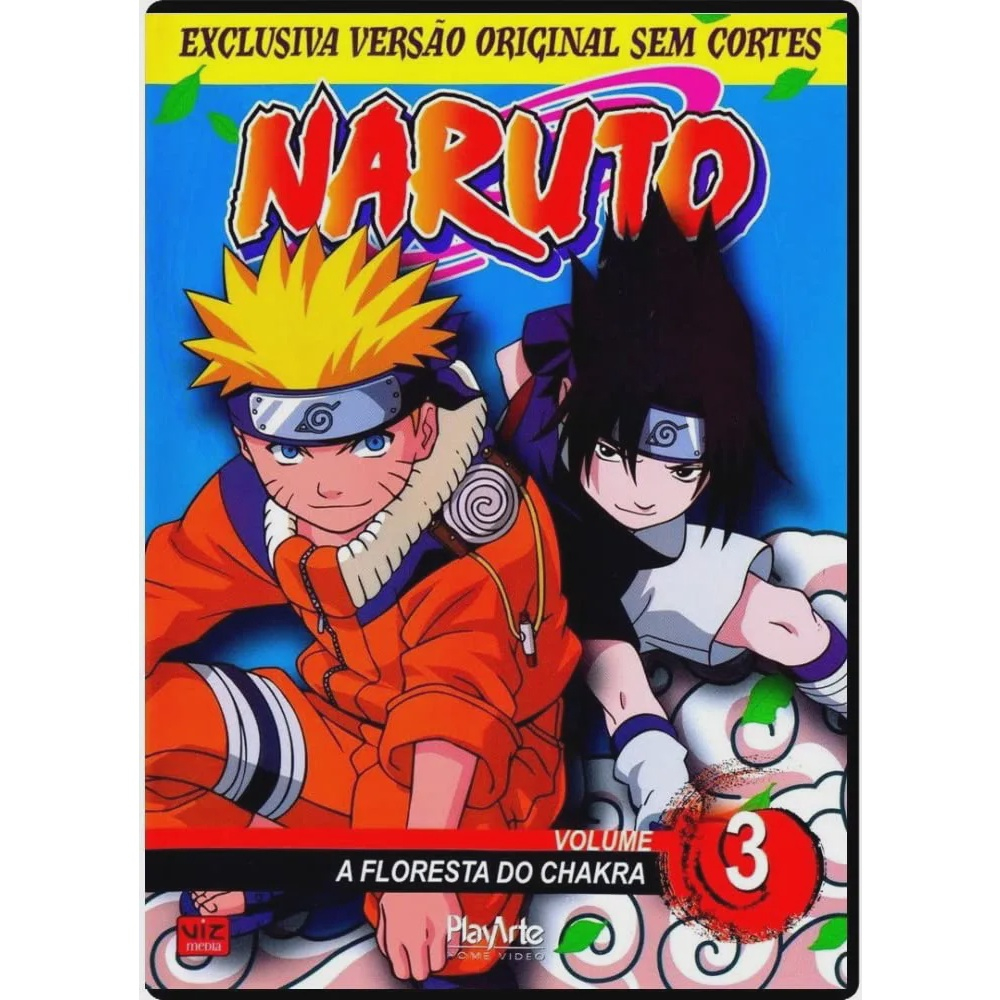 A Floresta do Chakra (Ep. 10) Naruto Clássico