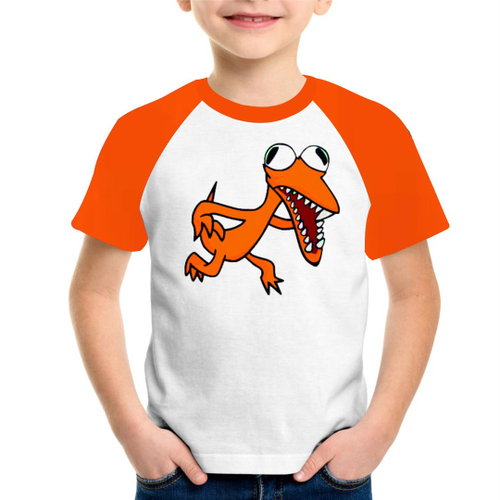 Camiseta Infantil Azul Babao