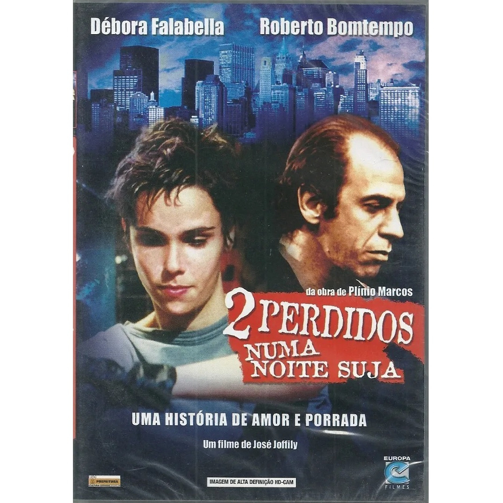 Dvd - 2 perdidos numa noite suja - débora falabella - roberto bomtempo em  Promoção na Americanas