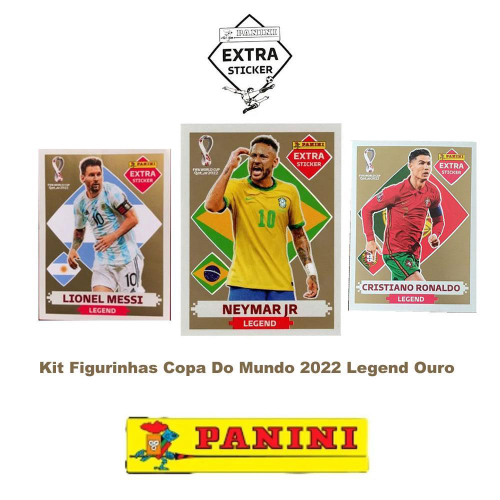 Figurinha Legend Gold Neymar | Livro Neymar Nunca Usado 76249302 | enjoei