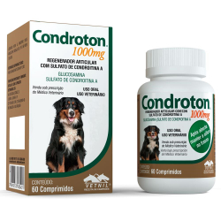 Condroton 1000mg 60 comp. Suplemento Cães e Gatos - Vetnil é ruim? Condroton 1000mg 60 comp. Suplemento Cães e Gatos - Vetnil é boa?