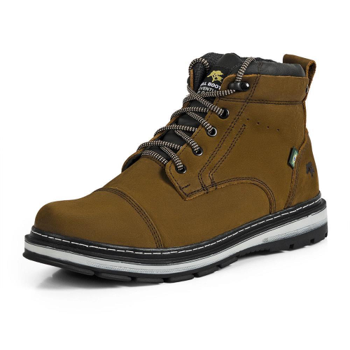 Bota Masculina Coturno Impermeável Couro Adventure off-rood - VIA